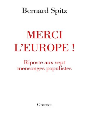 cover image of Merci l'Europe !